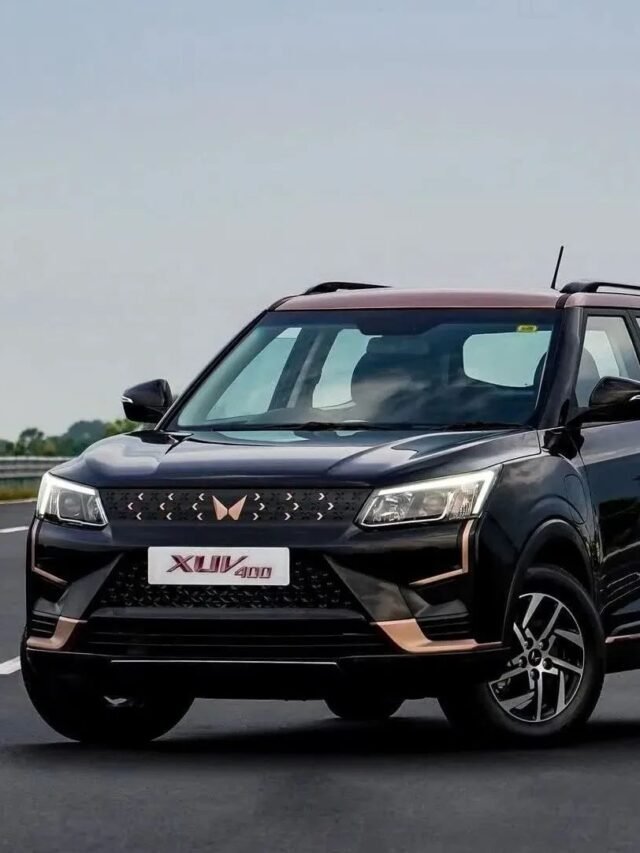 Electric car mahindra revealed XUV400