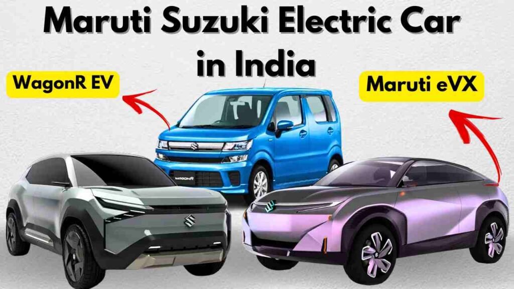 Maruti Suzuki Electric Car in India | Maruti wagon r ev | Maruti evx