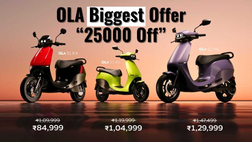 Ola Electric Cuts Prices of S1 Air, S1 Pro, and S1 X+ Scooters