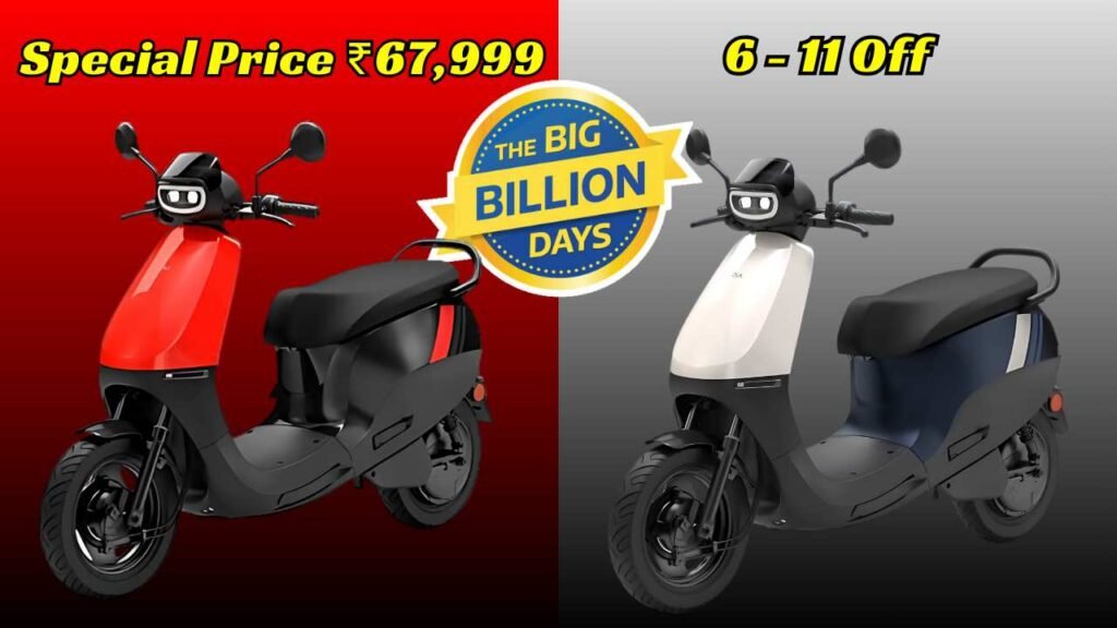 Ola Scooters: Massive Discounts During Flipkart’s Big Billion Sale