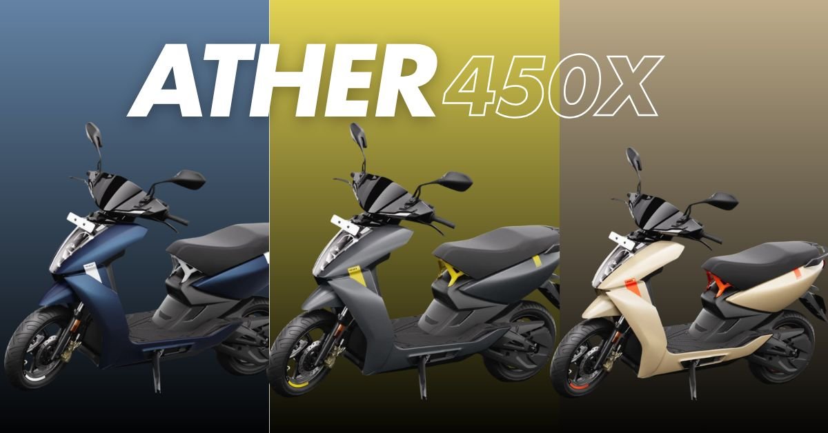 Ather 450X Electric Scooter 2025 Price, Range, Features & Honest Review